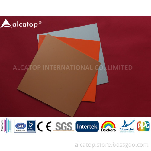 Building Cladding Flameproof Aluminum Composite Panel